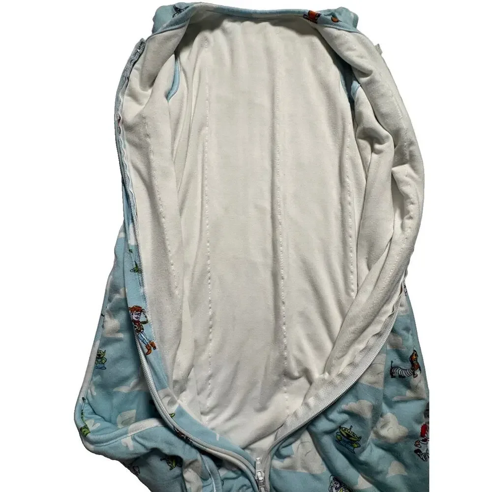 Disney Baby Toy Story Sleep Sack & Hat 0-6M 1.0 TOG Blue Cloud Print
